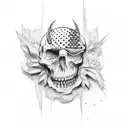 patriotic tattoo design idea