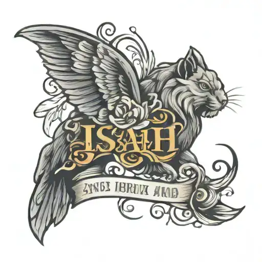 Isiah 41:10 tattoo design idea