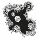 name oscar tattoo design idea