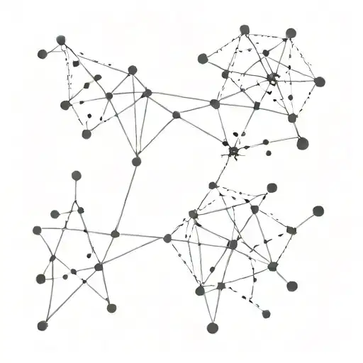 Jann and Lyra constellation related tattoo design idea