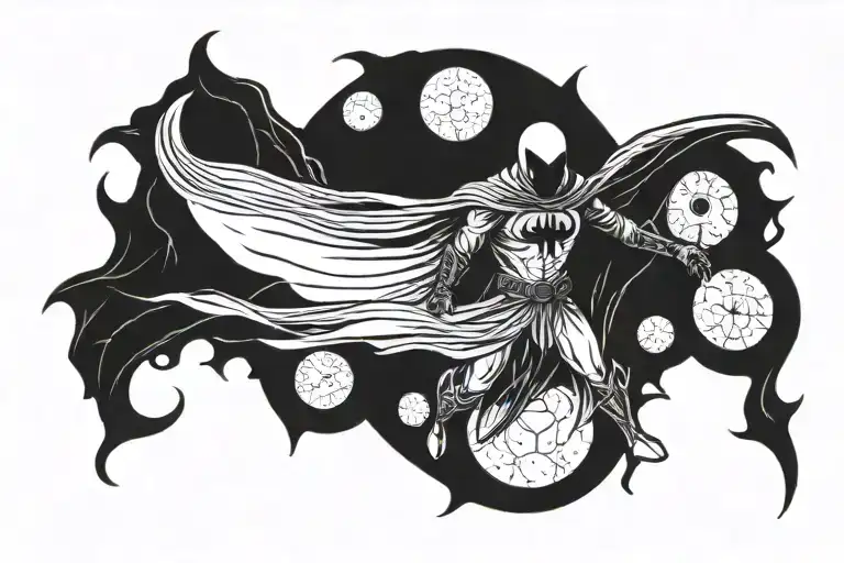 Moon Knight tattoo design idea