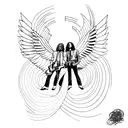 led zeppelin  tattoo design idea