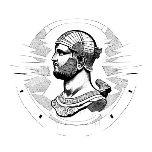 fall of roman empire tattoo design idea