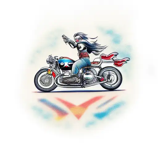  motorcycle gs bmw tattoo design idea