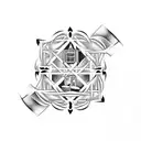  prison  tattoo design idea