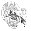 Orca tattoo design idea