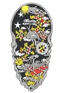 Maryland, Texas, Colorado, Missouri tattoo design idea