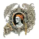 gates of the underworld tattoo design idea