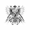 polish eagle Canadian flag military tattoo design idea