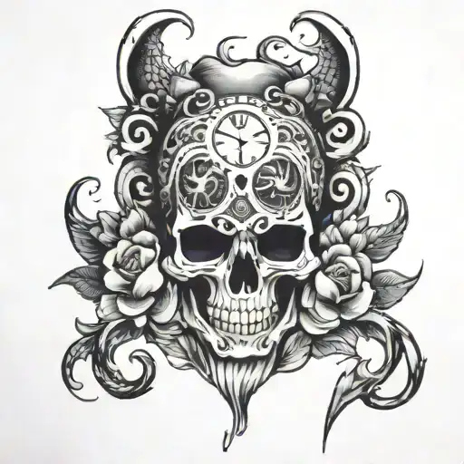 don't wake up while it's quiet tattoo design idea