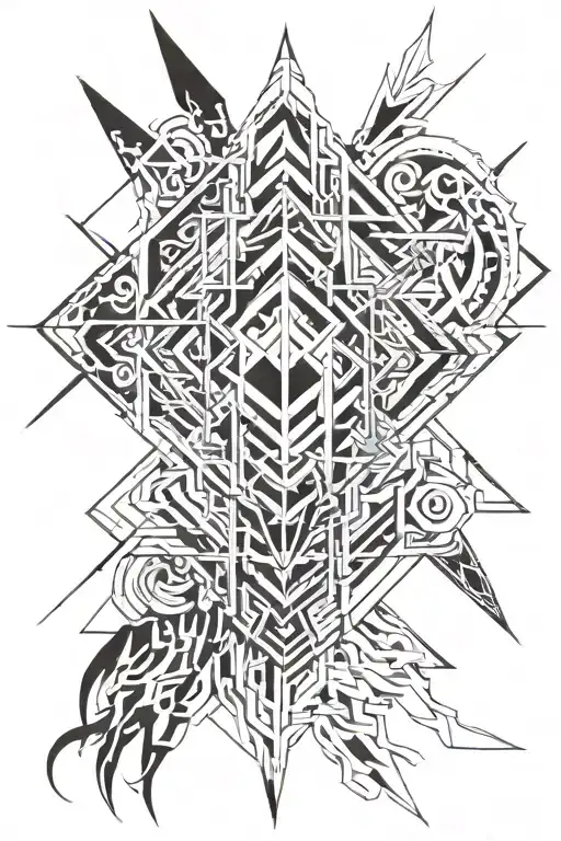 Shaman King Spirit of Fire tattoo design idea