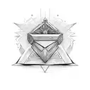 Ark of the covenant tattoo design idea