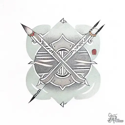 Arrow tattoo design idea