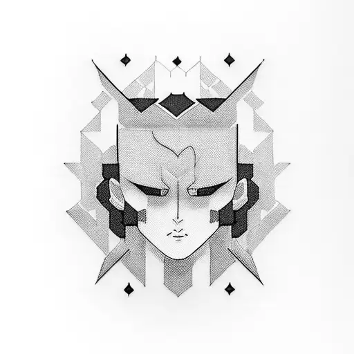 nezuko tattoo design idea