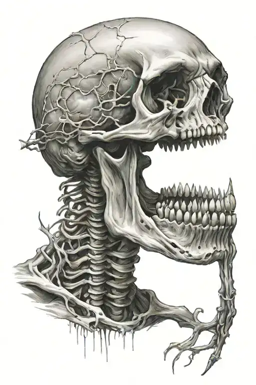 remeber to live, remeber we die. scary look death related. time passing everyday tattoo design idea