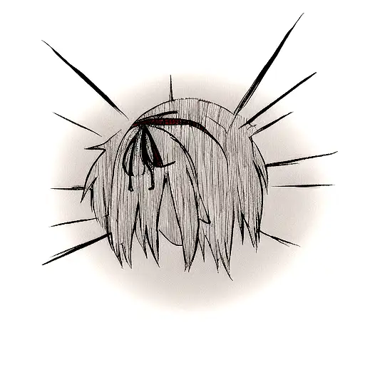 japanese horror manga tattoo design idea