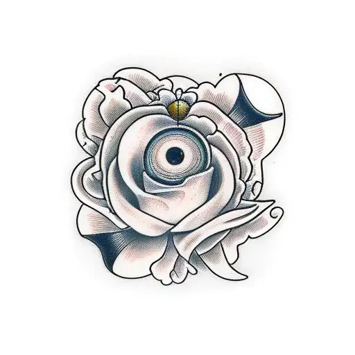 lips tattoo design idea