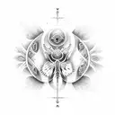 1111  tattoo design idea