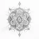 1111  tattoo design idea