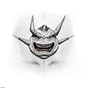 gengar tattoo design idea