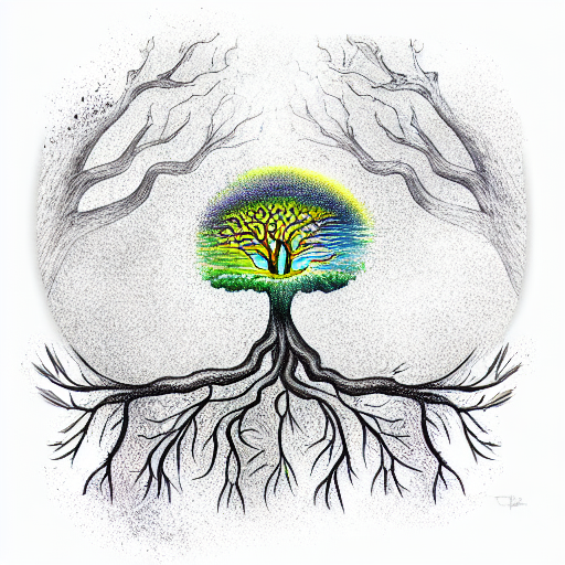 Tree of Life tattoo design idea