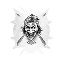 jokers  tattoo design idea