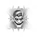 jokers  tattoo design idea