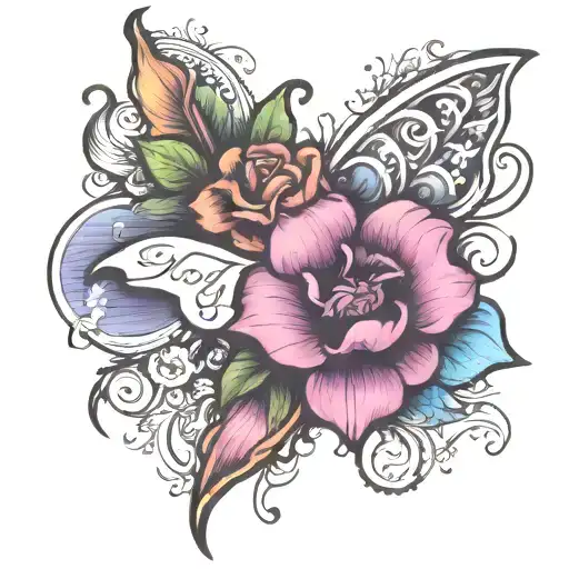domestic abuse survivor tattoo design idea