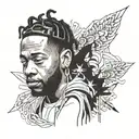 kendrick lamar count me out tattoo design idea