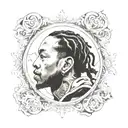 kendrick lamar count me out tattoo design idea