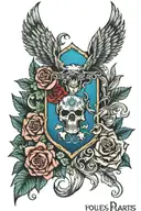 Polaris the band's album covers tattoo design idea