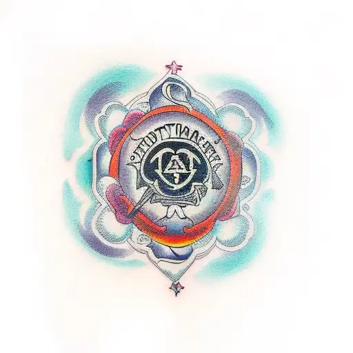 karma dharma  tattoo design idea