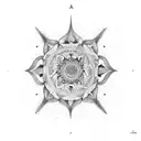 karma dharma sanskrit tattoo design idea