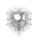 Create a tattoo featuring computer components forming a mechanical heart tattoo design idea