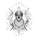 a logo named Matter Mos tattoo design idea