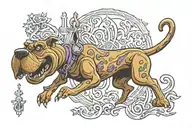 Madd Scooby Doo Symbol tattoo design idea