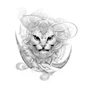 scroll tattoo design idea