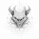 scroll tattoo design idea