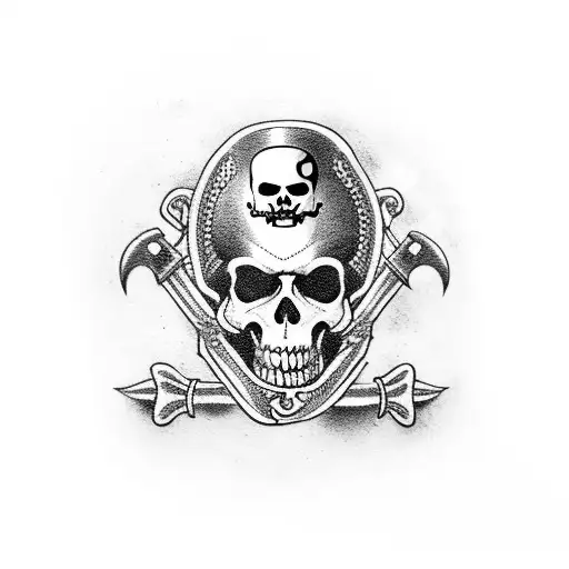 pirate flintlock pistol vector ai | UIDownload