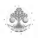 yggdrasil tattoo design idea