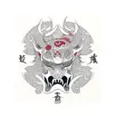 Japanese Yakuza tattoo design idea