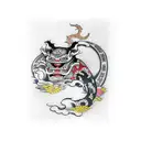 Japanese Yakuza tattoo design idea