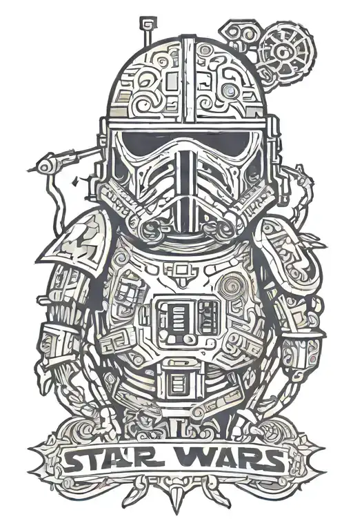 star wars rebel tattoo design idea