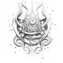 I want a quote from my favorite book series, throne of glass, "and I will not be afraid."  tattoo design idea