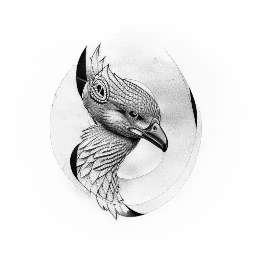 pato lucas tattoo design idea