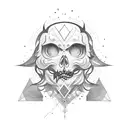 bard tattoo design idea