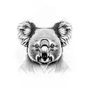 koalas  tattoo design idea