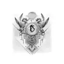 roman numerals on one side of collarbone that translates to 2008 and another one that translates to 1948 tattoo design idea