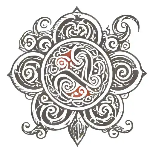 triskele, perseverance symbol, VII.I.XXIV tattoo design idea