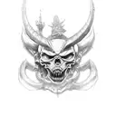 marca berserk más marca del cazador más doom slayer tattoo design idea